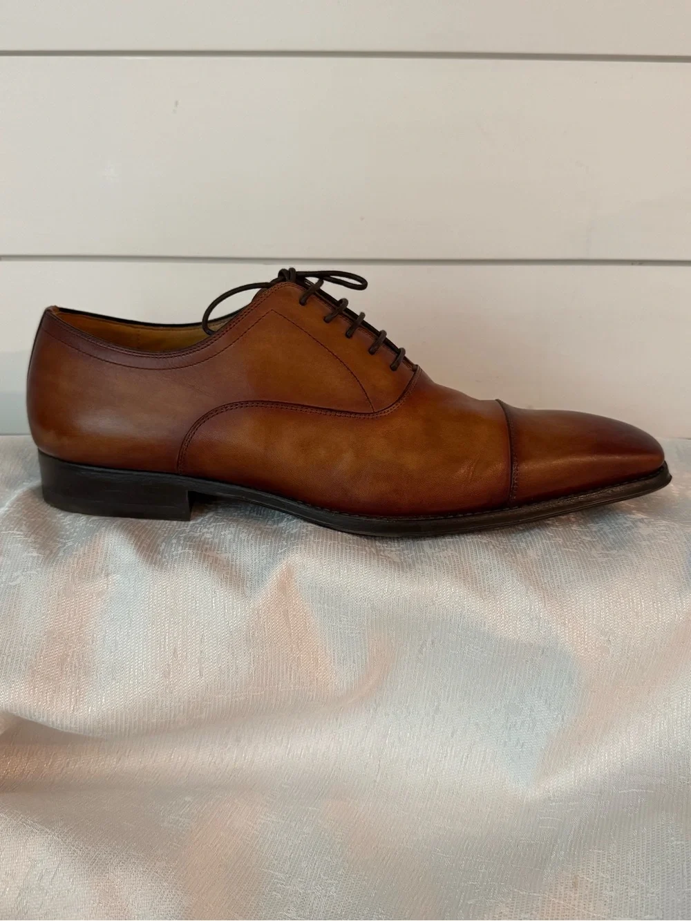 Magnanni Flex Cognac Cap-Toe Derby Oxfords style 24316